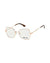 Mcq Alexander Mcqueen Women Eyeglass Gold 55 mm