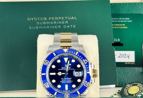Submariner Steel Gold 41 mmBluesy NEW