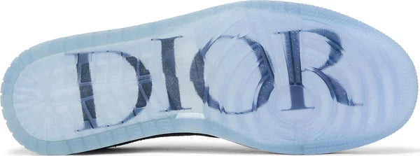 Dior x Air Jordan 1 Low "Wolf Grey Sail Photon Dust White" Sneakers for Men