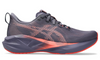 Asics Novablast 5'Greyish Purple/Coral Reef'