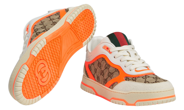 Gucci Re-Web Sneaker 'GG Canvas - Beige Orange' 