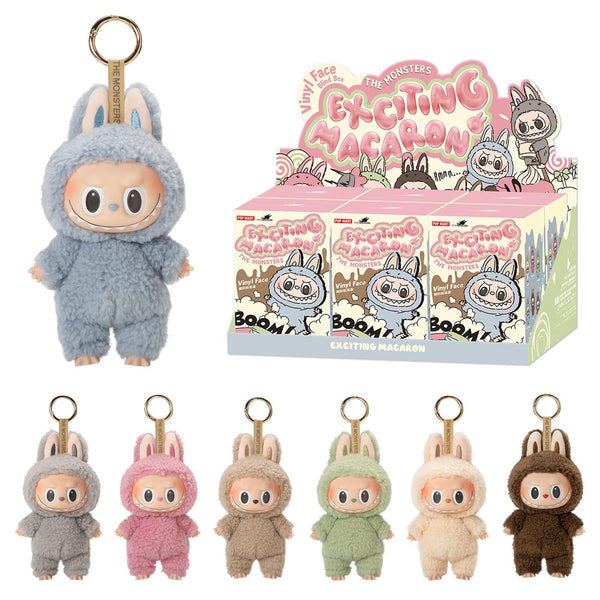 Pop Mart Labubu The Monsters Tasty Macarons Vinyl Face(1 Blind Box)