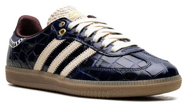 Adidas x Wales Bonner Samba OG "Navy Croc" 