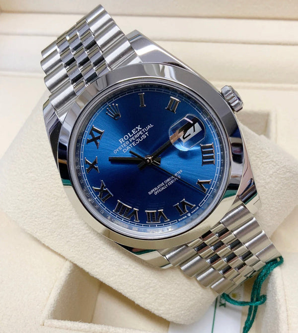 DATEJUST JUBILEE BLUE ROMAN