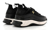 Chanel Velvet Calfskin & Mixed Fibers Sneaker 'Black'