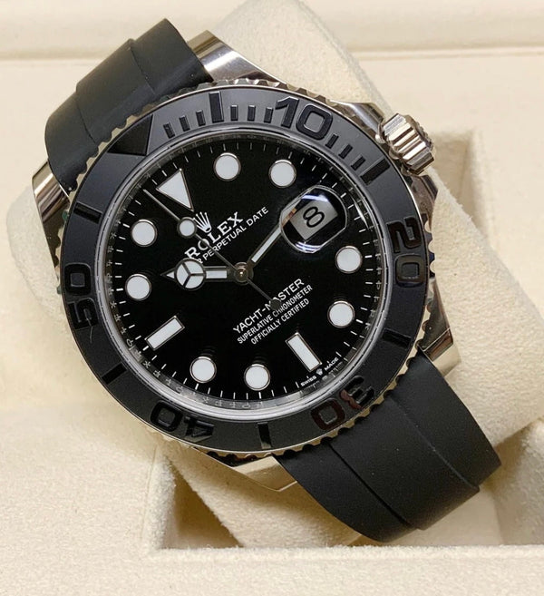 YACHT MASTER OYSTERFLEX BLACK