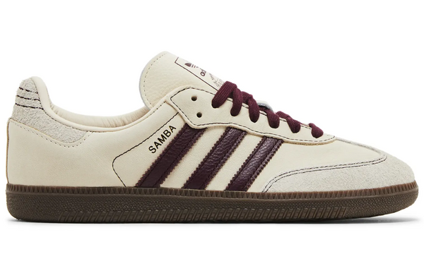 Adidas Samba OG 'Wonder White Maroon' 