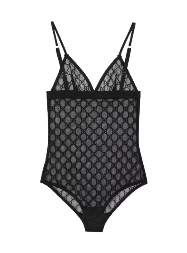 Gucci tulle bodysuit