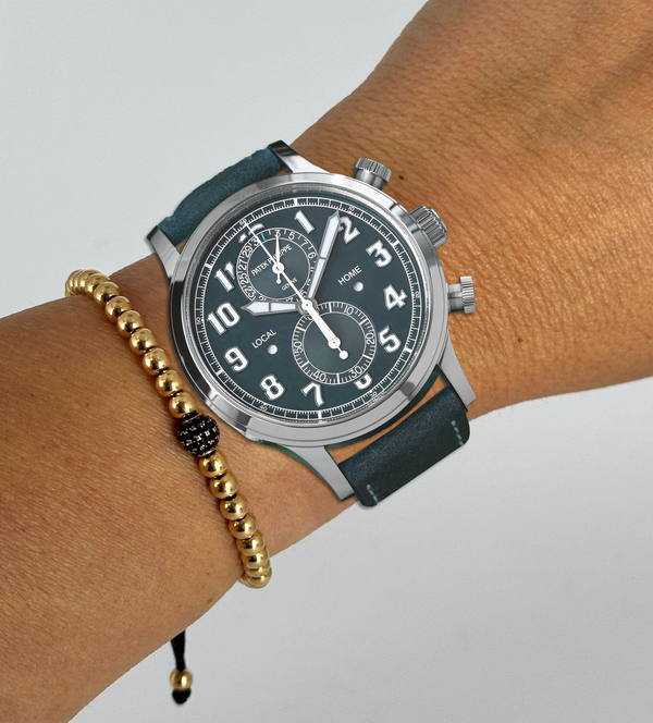 Complications Calatrava Pilot Travel Time Chronograph