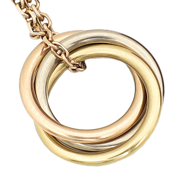 Cartier 18K Trinity Gold Bracelet, On Chain