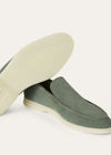 Men's Jade Green Suede Summer Walk Loafers