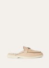 Babouche Charms Walk Moccasins in Camel Suede