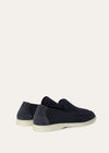 Summer Knitted Walk Navy Blue Men