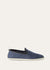 Mocassini Venice Walk in Cotone Blu Uomo