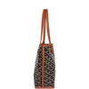 Goyard Goyardine Black Anjou Mini Reversible Tote Bag Palladium Hardware