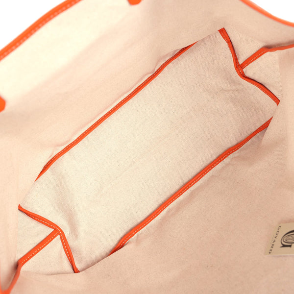 Goyard Goyardine Orange St. Louis PM Tote Bag Palladium Hardware