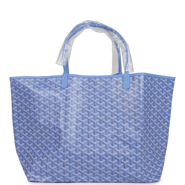 Goyard Goyardine Iris St. Louis GM Tote Bag Palladium Hardware