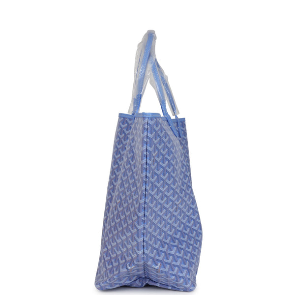 Goyard Goyardine Iris St. Louis GM Tote Bag Palladium Hardware