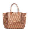 Goyard Goyardine Precious Metals Rose Gold St. Louis PM Tote Bag Rose Gold Hardware