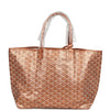 Goyard Goyardine Precious Metals Rose Gold St. Louis PM Tote Bag Rose Gold Hardware