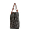 Goyard Goyardine Black and Brown St. Louis GM Tote Bag Palladium Hardware