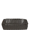 Goyard Goyardine Black and Brown St. Louis GM Tote Bag Palladium Hardware