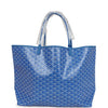 Goyard Goyardine Sky Blue St. Louis GM Tote Bag Palladium Hardware