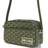 Goyard Goyardine Khaki Cap Vert PM Bag Palladium Hardware