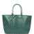 Goyard Goyardine Green St. Louis PM Tote Bag Palladium Hardware