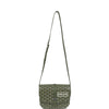 Goyard Goyardine Khaki Belvedere PM Palladium Hardware