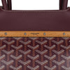 Goyard Saigon Tote Burgundy Goyardine Canvas Palladium Hardware