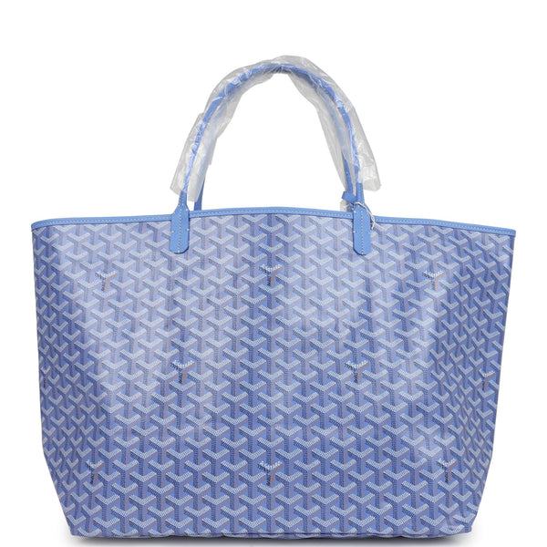 Goyard Goyardine Iris St. Louis GM Tote Bag Palladium Hardware