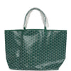 Goyard Goyardine Green St. Louis GM Tote Bag Palladium Hardware
