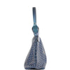 Goyard Goyardine Pearly Blue Boheme PM Hobo Bag Palladium Hardware