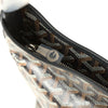 Goyard Goyardine Black Boheme Hobo Bag Palladium Hardware