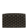 Goyard Goyardine Canvas Black Varenne Continental Wallet Bag Palladium Hardware
