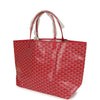 Goyard Goyardine Fuchsia St. Louis GM Tote Bag Palladium Hardware
