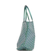 Goyard Goyardine Pearly Green St. Louis PM Tote Bag Palladium Hardware