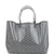 Goyard Goyardine Grey St. Louis PM Tote Bag Palladium Hardware