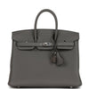 Hermes Birkin 25 Gris Meyer Togo Palladium Hardware