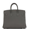 Hermes Birkin 25 Gris Meyer Togo Palladium Hardware