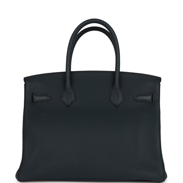 Hermes Birkin 30 Vert Rousseau Togo Gold Hardware