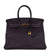 Pre-owned Hermes Birkin 35 Raisin Clemence Gold Hardware