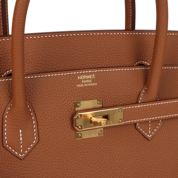Hermes Birkin 40 Gold Togo Gold Hardware