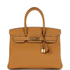 Hermes Birkin 30 Naturel Sable Togo Gold Hardware