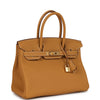 Hermes Birkin 30 Naturel Sable Togo Gold Hardware