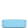 Hermes Kelly Sellier 20 Celeste Epsom Gold Hardware