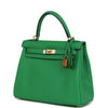 Hermes Kelly Retourne 25 Bambou Togo Gold Hardware