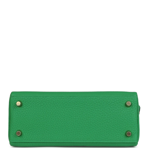 Hermes Kelly Retourne 25 Bambou Togo Gold Hardware