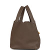 Hermes Picotin Lock 22 Etoupe Clemence Gold Hardware